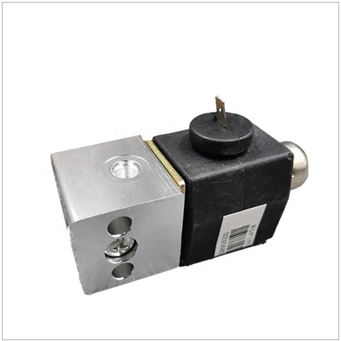 Sinotruk Howo Truck solenoīda vārsts WG9719710003 trīsceļu elektromagnētiskais vārsts gaisa signāla izplūdes bremžu diferenciāļa bloķēšanas vadībai 24 V daļām